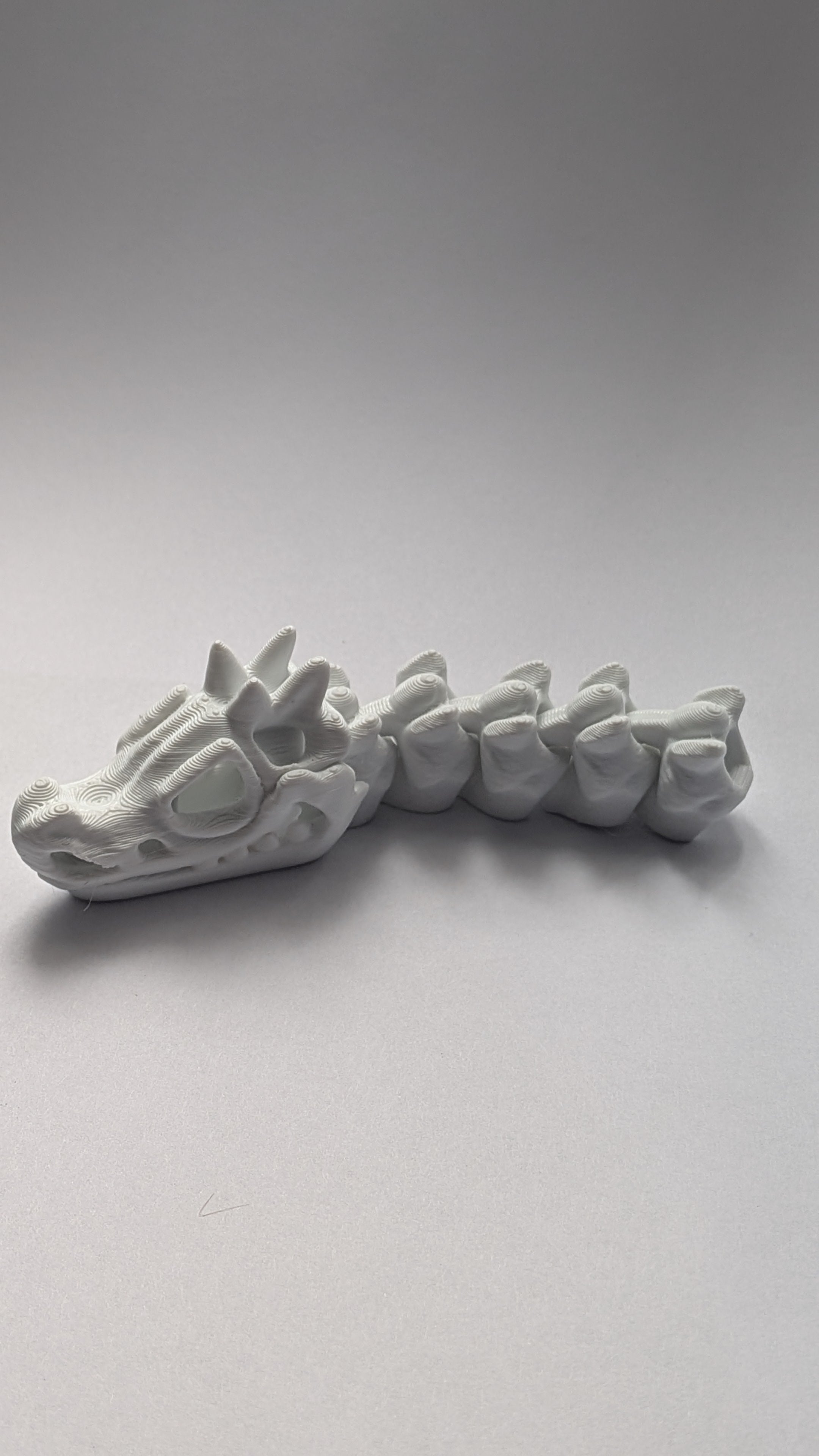 flexi t-rex-WINTER WHITE